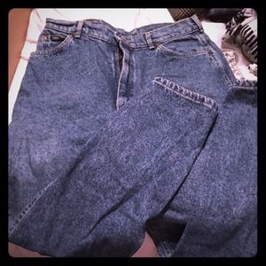 Vintage High Waist 100% Cotton Jeans